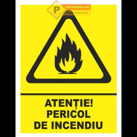 Indicator pentru pericole de incendii